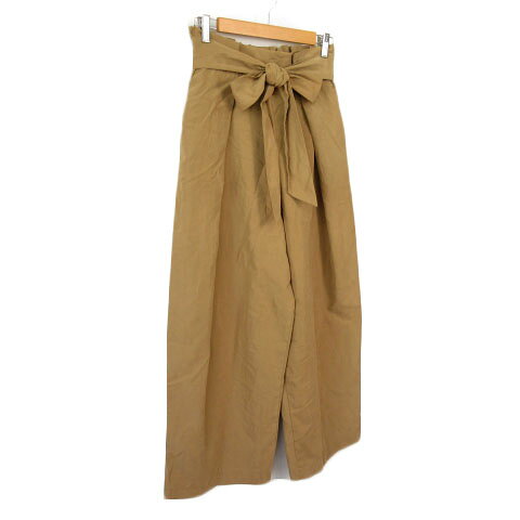 【中古】ロペピクニック ROPE Picnic ピーチ起毛リボンタックパンツ 38 茶 ブラウン レディース 【ベクトル 古着】 210321 auc-vector-18094392 ブランド古着の買取販売ベクトル サンプル画像3