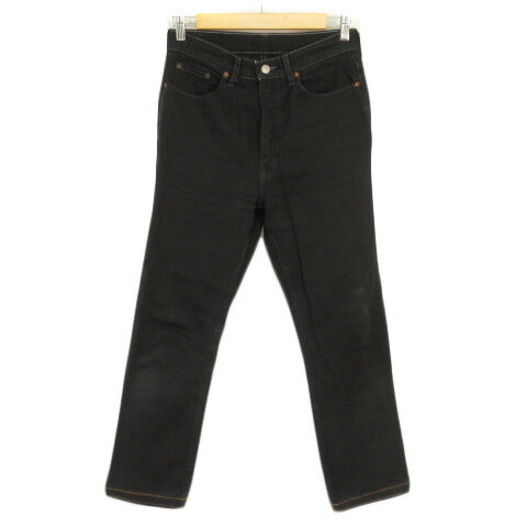 【中古】リーバイス Levi's W511-16 パンツ ジーンズ デニム スリム 31 黒 ブラック 【ベクトル 古着】 211005