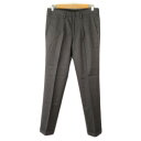 【中古】ランズエンド LANDS' END Slim Fit パンツ テーパード センタープレス 82 グレー メンズ 【ベクトル 古着】 220430(4)