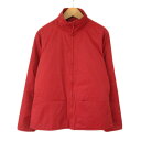 【中古】エルエルビーン L.L.BEAN ビンテージ PRIMALOFT ジャケット ナイロン S 赤 レッド レディース 【ベクトル 古着】 220514