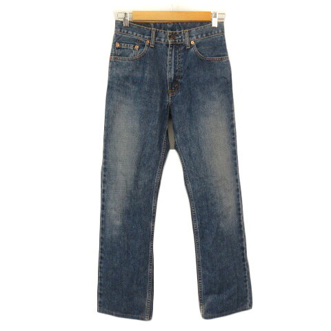 【中古】リーバイス Levi's 557 90s フィリピン製 パンツ ジーンズ デニム 27 青 ブルー レディース 【ベクトル 古着】 220904