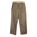 【中古】UNDICI NOVE ウンディッチノーベ パンツ ワイド ステッチ 38 ブラウンベージュ レディース 【ベクトル 古着】 221009(4)