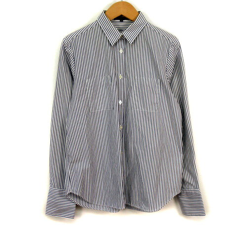 【中古】コムサイズム COMME CA ISM ストライプ柄ベーシックシャツ 9 紺 ネイビー レディース 【ベクトル 古着】 230310ブランドコムサイズム COMME CA ISM表記サイズ9実寸サイズ肩幅：37cm　身幅：47cm　袖丈：59cm　着丈：63cm　　素材綿100%色ネイビー ホワイト ※色に関してはこの商品の出品者の主観で判断しておりますので、カタログや正規のカラーとは言いまわしが異なる場合があります。状態使用感が少なく、かなり状態の良い商品です。※あくまでも中古品ですので掲載写真や記載内容をご確認いただき、ご理解の上ご購入ください。 ※保管によるシワがございます。神経質な方のご入札はお控えください。写真または説明欄に記載のない箱・付属品などはございませんので、ご了承ください。商品のお問い合わせの回答を休止しております。＊各商品ページの商品詳細等をご確認の上ご購入ください。【中古】コムサイズム COMME CA ISM ストライプ柄ベーシックシャツ 9 紺 ネイビー レディース 【ベクトル 古着】 230310状態ランク　”A”詳細については、下記および「状態ランクについて」ページをご覧ください。未使用・新品の商品ほぼ新品同様の商品使用感が少なく、かなり状態の良い商品使用感はあるが、傷や汚れの少ない商品使用感の他、傷や汚れが見られる商品かなり大きな傷みがある難あり商品※S〜CランクはUSED品となりますので、使用感をご理解の上でご入札下さい。状態ランクについてinformationブランドコムサイズム COMME CA ISM表記サイズ9実寸サイズ肩幅：37cm　身幅：47cm　袖丈：59cm　着丈：63cm　　素材綿100%色ネイビー ホワイト ※色に関してはこの商品の出品者の主観で判断しておりますので、カタログや正規のカラーとは言いまわしが異なる場合があります。状態使用感が少なく、かなり状態の良い商品です。※あくまでも中古品ですので掲載写真や記載内容をご確認いただき、ご理解の上ご購入ください。 ※保管によるシワがございます。神経質な方のご入札はお控えください。写真または説明欄に記載のない箱・付属品などはございませんので、ご了承ください。商品のお問い合わせの回答を休止しております。＊各商品ページの商品詳細等をご確認の上ご購入ください。本商品は一点物です他サイトや店舗にて販売している商品です。多少のお時間差にて欠品になることもございます。予めご了承頂ますようお願い致します。ベクトル・サイズガイドはこちらこの商品と同じブランドの商品を見る