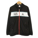 【中古】ルコックスポルティフ le coq sportif ウォームアップジャケット ジャージ L 黒 ブラック レディース 【ベクトル 古着】 230604(4)