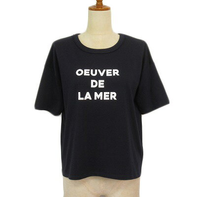 【中古】コムサイズム COMME CA ISM プリントロゴTシ