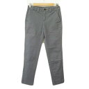 【中古】ギャップ GAP KHAKIS パンツ テーパード ストレッチ コットン 0 グレー レディース 【ベクトル 古着】 240529