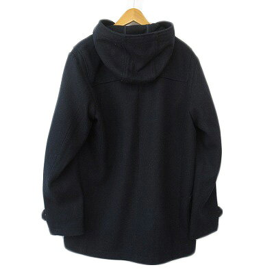 【中古】ニコルセレクション NICOLE selection ダッフルコート メルトン 48 紺 ネ...