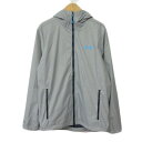 【中古】アンダーアーマー UNDER ARMOUR UAフォアフロント レインジャケット 1321439 SM グレー メンズ 【ベクトル 古着】 240907(4)