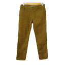 【中古】エディーバウアー EDDIE BAUER パンツ コーデュロイ スリム ストレッチ P8 茶 ブラウン レディース 【ベクトル 古着】 240922(4)