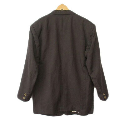 【中古】ケイコキシ KEIKO KISHI by nosh ジャケット テーラード ウール 黒 ブラック メンズ 【ベクトル 古着】 240922