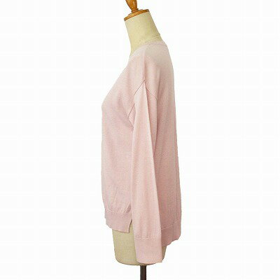 ブランド古着の買取販売ベクトルの【中古】リミテッドエディション LIMITED EDITION ニット カットソー Vネック 長袖 2 ピンク レディース 【ベクトル 古着】 241211｜アングル2