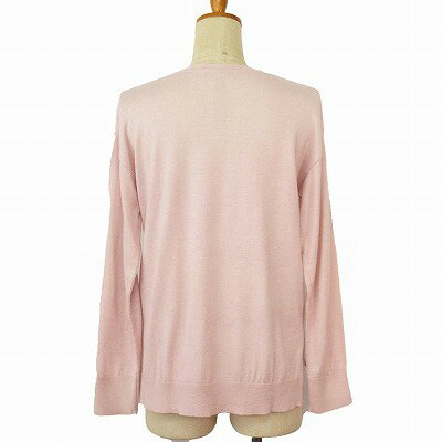 ブランド古着の買取販売ベクトルの【中古】リミテッドエディション LIMITED EDITION ニット カットソー Vネック 長袖 2 ピンク レディース 【ベクトル 古着】 241211｜アングル3