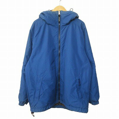 【中古】テバ Teva キルティングジャケット 中綿 リバーシブル M グレー ブルー メ...