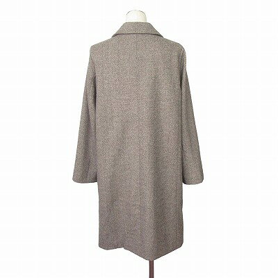 【中古】グローバルワーク GLOBAL WORK 軽やかストロレッチテーラーコート ロング ヘリンボーン M グレー系 レディース 【ベクトル 古着】 250830 auc-vector-20521398 ブランド古着の買取販売ベクトル サンプル画像3
