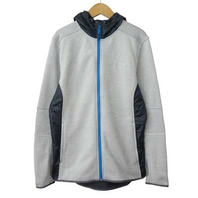 【中古】アンダーアーマー UNDER ARMOUR MTR3409 フルジップSWACKET スウェット ジャケット ブルゾン パーカー ポリエステル L グレー メンズ 【ベクトル 古着】 260812