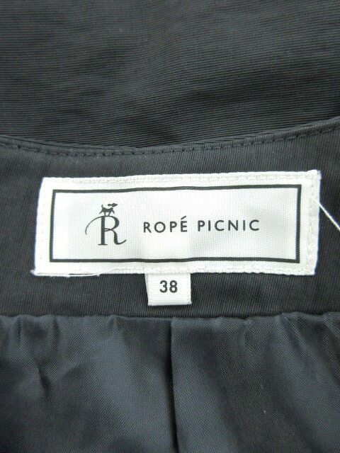 【中古】ロペピクニック ROPE Picnic スカート 台形 ひざ丈 ジップフライ 38 黒 ブラック /NN88 レディース 【ベクトル 古着】 181225 ブランド古着ベクトルプレミアム店 auc-vector-15509919 ブランド古着の買取販売ベクトル サンプル画像3