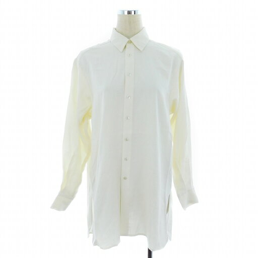 【中古】マウジー moussy シャツワンピース チュニック 長袖 ステンカラー 長袖 薄手 無地 F 白 ホワイト /BT レディース 【ベクトル 古着】 231207 【中古】マウジー moussy シャツワンピース チュニック 長袖 ステンカラー 長袖 薄手 無地 F 白 ホワイト /BT レディース 【ベクトル 古着】 231207