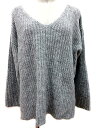 【中古】ブランシック BLANCHIC ニット セーター Vネック リブ 長袖 F グレー /YK レディース 【ベクトル 古着】 181115 ブランド古着ベクトルプレミアム店(4)
