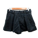 【中古】レッセパッセ LAISSE PASSE パンツ ショート キュロット 38 紺 ダークネイビー /MN レディース 【ベクトル 古着】 210727