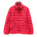 【中古】スタイルベネトン STYLE BENETTON. ダウンジャケット ナイロン 総裏地 40 ピンク /YI レディース 【ベクトル 古着】 240223