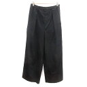 【中古】センスオブプレイス バイ アーバンリサーチ Sense of Place by Urban Research ワイドパンツ イージー F 黒 ブラック ...