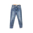 【中古】スパイラルガール SPIRALGIRL デニムパンツ ジーンズ 24 青 ブルー /YK レディース 【ベクトル 古着】 240606