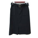 【中古】フェミシテ Femicite タイトスカート ロング 40 紺 ネイビー /YI レディース 【ベクトル 古着】 240723(4)