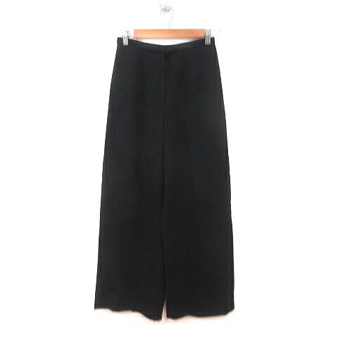 【中古】BLV147 ワイドパンツ ロング 9 黒 ブラック /MS レディース 【ベクトル 古着】 240621 【中古】BLV147 ワイドパンツ ロング 9 黒 ブラック /MS レディース 【ベクトル 古着】 240621