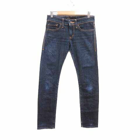 【中古】エドウィン EDWIN 503 ZERO SLIM スキニーパンツ デニム 26×32 L インディゴ /YK レディース 【ベクトル 古着】 241020 【中古】エドウィン EDWIN 503 ZERO SLIM スキニーパンツ デニム 26×32 L インディゴ /YK レディース 【ベクトル 古着】 241020