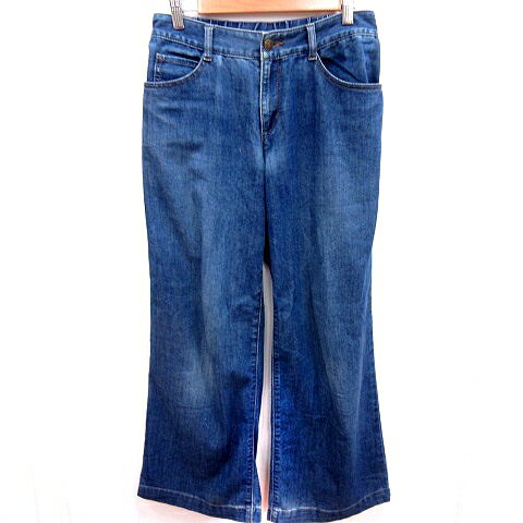 【中古】エニィスィス エニシス anySiS パンツ デニム ジーンズ ストレート ロング 2 インディゴ /RT レディース 【ベクトル 古着】 241105