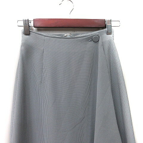 ブランド古着の買取販売ベクトルの【中古】アルファキュービック ALPHA CUBIC フレアスカート ひざ丈 総柄 36 S グレー /YI レディース 【ベクトル 古着】 241113｜アングル2