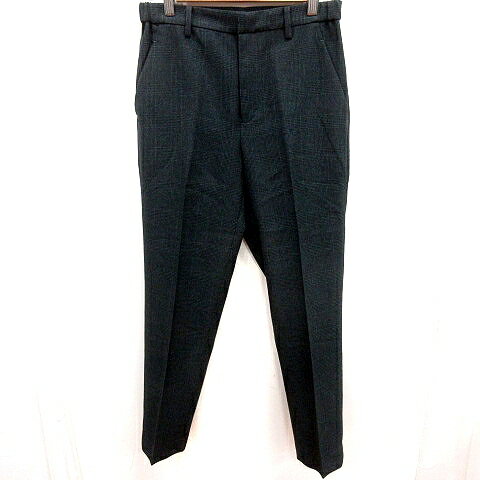 【中古】ユナイテッドアローズ A DAY IN THE LIFE UNITED ARROWS パンツ スラックス グレンチェック 38 グレー /RT レディース 【ベクトル 古着】 241114