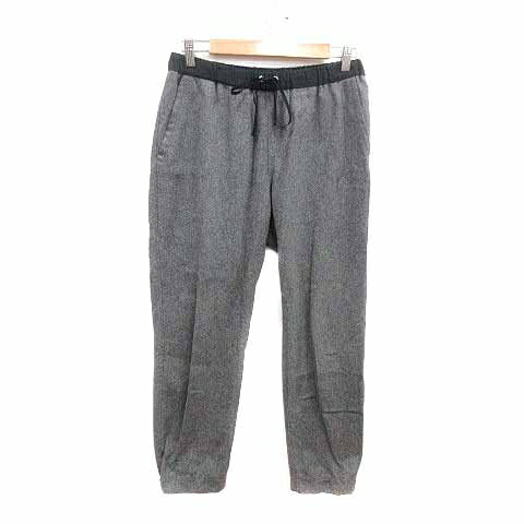 【中古】パドカレ pas de calais テーパードパンツ イージー ウール 38 M グレー /YK レディース 【ベクトル 古着】 241117