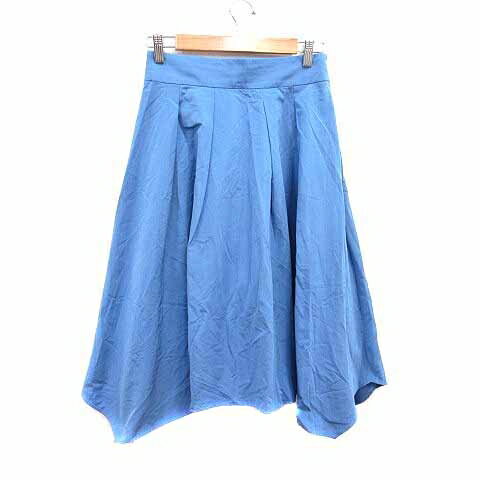 【中古】ノーリーズ Nolley's フレアスカート ミモレ ロング 38 M 青 ブルー /YK レディース 【ベクトル 古着】 241119 【中古】ノーリーズ Nolley's フレアスカート ミモレ ロング 38 M 青 ブルー /YK レディース 【ベクトル 古着】 241119