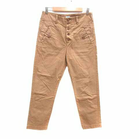 【中古】ウエストウッドアウトフィッターズ Westwood Outfitters WW0405 テーパードパンツ ボタンフライ M ベージュ /YK レディース 【ベクトル 古着】 241127