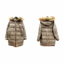 【中古】ミスティウーマン mysty woman 中綿コート リバーシブル 総裏地 フード付 F カーキ 茶 ブラウン /RT レディース 【ベクトル 古着】 241209(4)