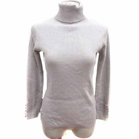 【中古】クラシカルエルフ CLASSICAL ELF ニット カットソー タートルネック 長袖 XL グレー /YK レディース 【ベクトル 古着】 250127 【中古】クラシカルエルフ CLASSICAL ELF ニット カットソー タートルネック 長袖 XL グレー /YK レディース 【ベクトル 古着】 250127