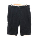 【中古】イッカ ikka ハーフパンツ ショート XL 紺 ネイビー /MS メンズ 【ベクトル 古着】 250207