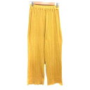 【中古】フリークスストア FREAKS STORE イージーパンツ ニット F 黄色 イエロー /YK レディース 【ベクトル 古着】 250410