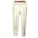 【中古】セオリー Theory テーパードパンツ スラックス XXO 白 アイボリー /MN レディース 【ベクトル 古着】 250410(4)