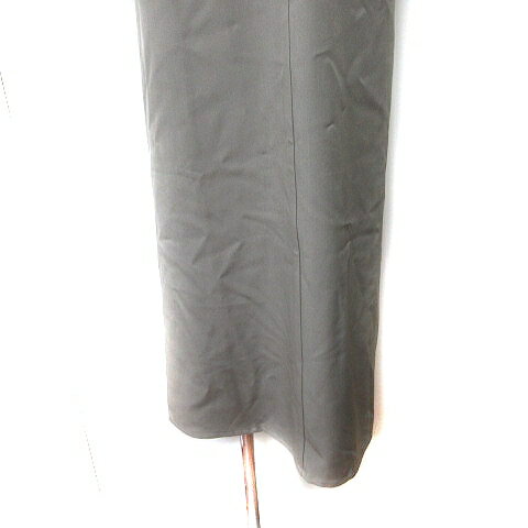 【中古】未使用品 ザショップティーケー THE SHOP TK ジャンパースカート ワンピース マキシ M 緑 カーキ /YI レディース 【ベクトル 古着】 250417