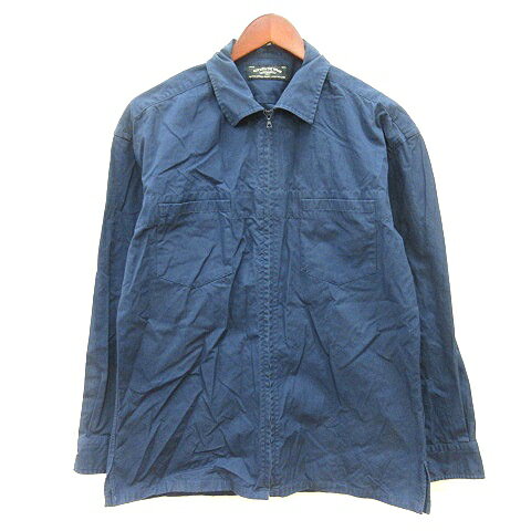 【中古】グリーンレーベルリラクシング ユナイテッドアローズ green label relaxing ステンカラージャケット S 紺 ネイビー /MN メンズ 【ベクトル 古着】 250416