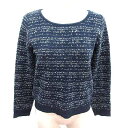 【中古】ロペピクニック ROPE Picnic ニット セーター 長袖 38 M 紺 ネイビー /YK レディース 【ベクトル 古着】 250510(4)