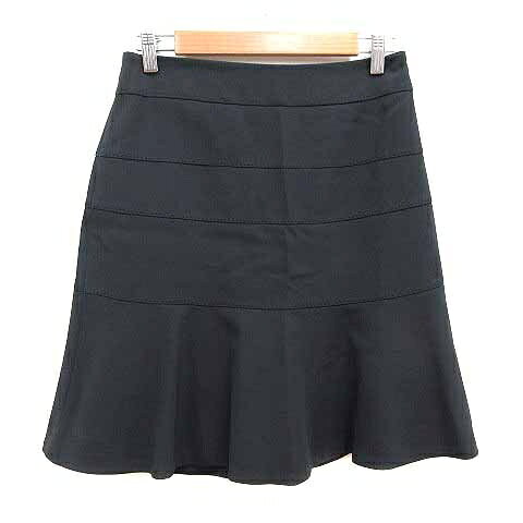 【中古】未使用品 アイシービー iCB フレアスカート ひざ丈 9 M 黒 ブラック /YK レディース 【ベクトル 古着】 250514 【中古】未使用品 アイシービー iCB フレアスカート ひざ丈 9 M 黒 ブラック /YK レディース 【ベクトル 古着】 250514