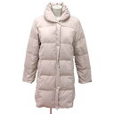 【中古】スウィートマミー SWEET MOMMY マタニティウェア ダウンコート ショールカラー ジップアップ ダッカー付き 総裏地 M ベージュ /YK レディース 【ベクトル 古着】 250520