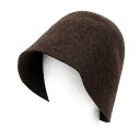 【中古】リリーブラウン Lily Brown 帽子 ハット クローシュ クロシェ ウール F 茶 ブラウン /MN レディース 【ベクトル 古着】 250516