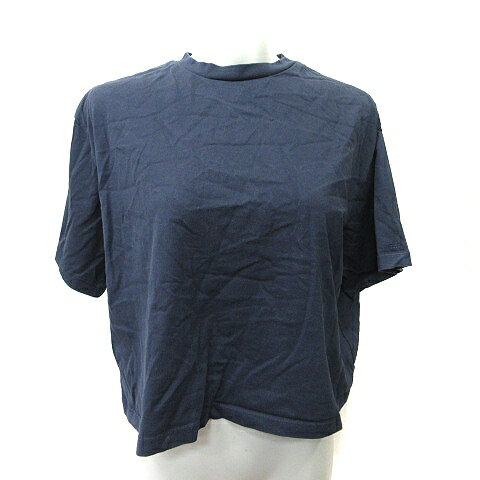 【中古】ミラオーウェン Mila Owen Tシャツ カットソー 半袖 F 紺 ネイビー /YI レディース 【ベクトル 古着】 250522 【中古】ミラオーウェン Mila Owen Tシャツ カットソー 半袖 F 紺 ネイビー /YI レディース 【ベクトル 古着】 250522
