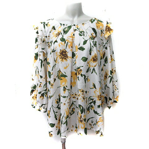 【中古】ペイトンプレイス PEYTON PLACE ブラウス プルオーバー 長袖 花柄 15B XXL マルチカラー /YI レディース 【ベクトル 古着】 250523 【中古】ペイトンプレイス PEYTON PLACE ブラウス プルオーバー 長袖 花柄 15B XXL マルチカラー /YI レディース 【ベクトル 古着】 250523
