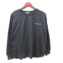 【中古】グラシア GLACIER Tシャツ カットソー 長袖 L チャコールグレー /YI ●RY レディース 【ベクトル 古着】 250529(4)