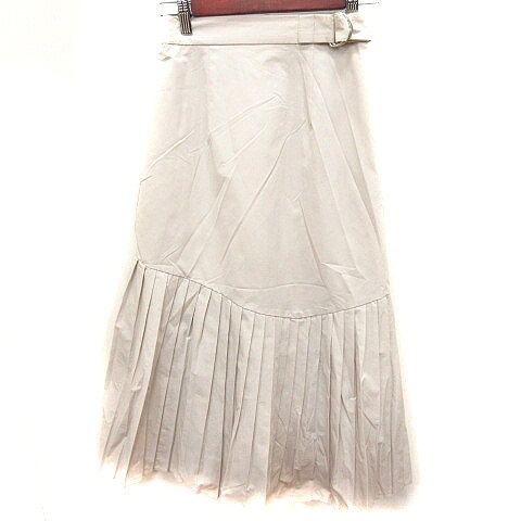 【中古】コトリカ COTORICA スカート プリーツ マキシ F ベージュ /RT レディース 【ベクトル 古着】 250616